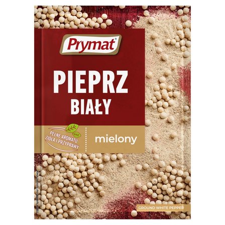Weißer Pfeffer Pieprz biały mielony 15g - Prymat