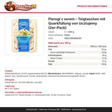 Produktinformationen: Nährwerte, Zutaten, Allergene, Hersteller – Pierogi z serem – Teigtaschen mit Quarkfüllung von Ucztujemy