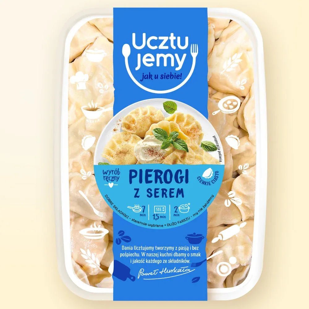 Pierogi mit Käse Pierogi z serem 400g - Ucztujemy - Polskashop24