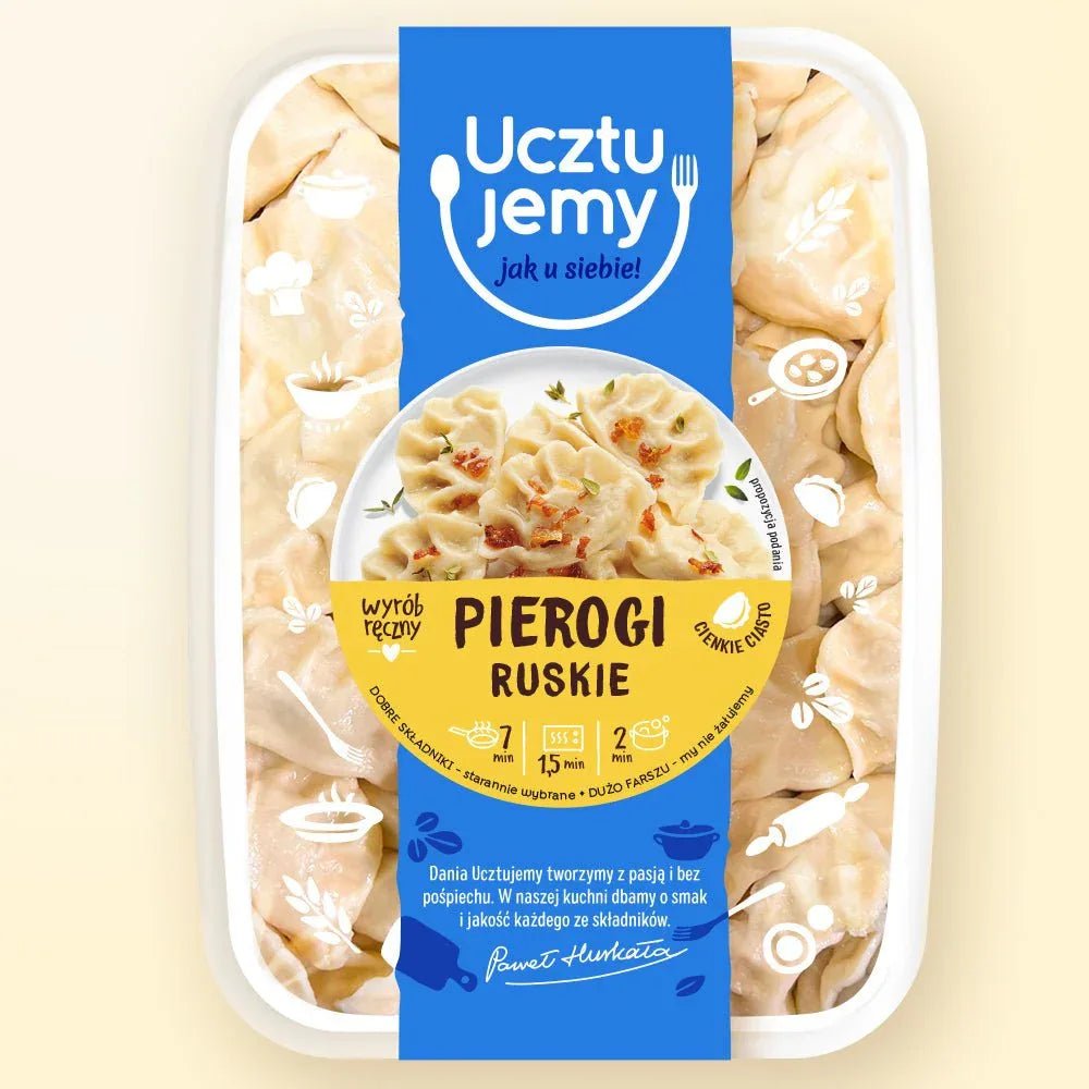 Pierogi Ruskie 400g - Ucztujemy - Polskashop24