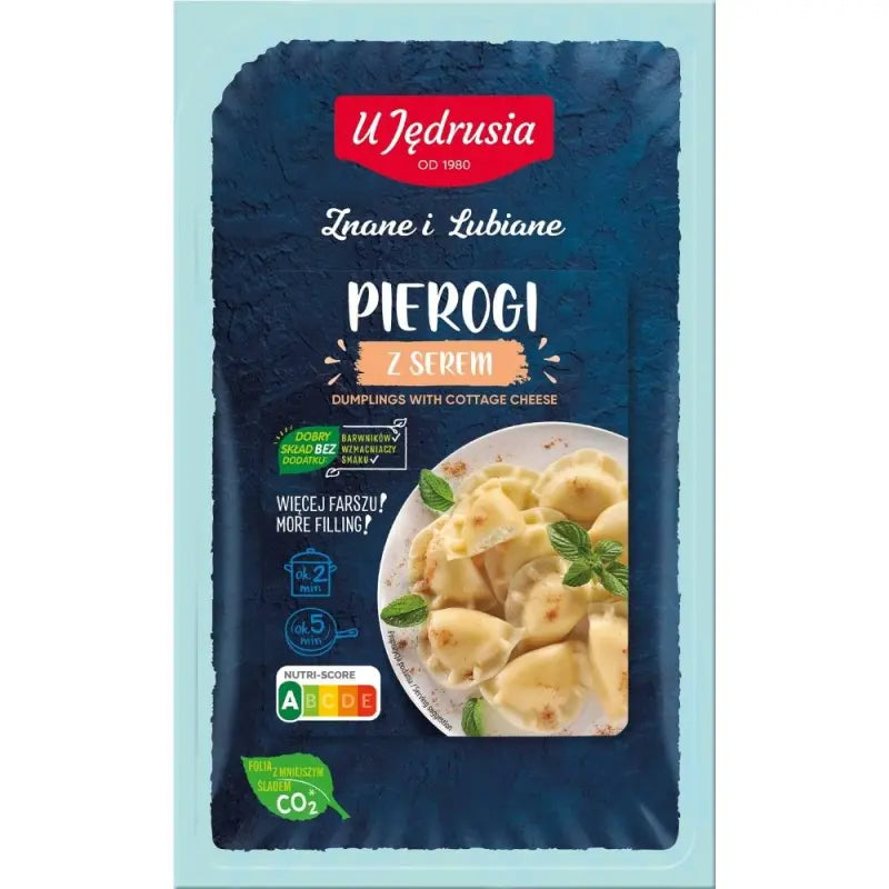 Süße Pierogi mit Quark Pierogi z serem 400g - U Jędrusia