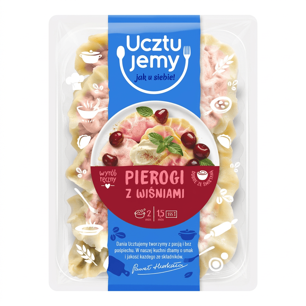 Pierogi z Wiśniami – Piroggen mit Kirschen 400g von Ucztujemy