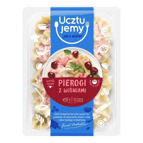 Pierogi z Wiśniami – Piroggen mit Kirschen 400g von Ucztujemy