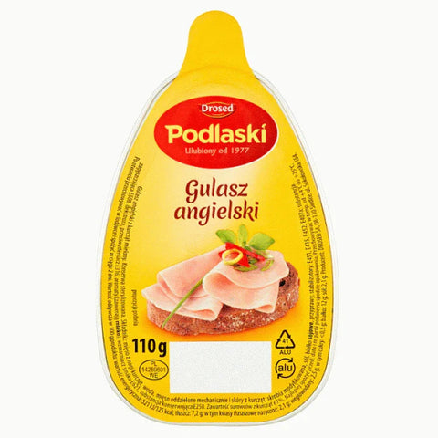 Polnische Geflügel - Pastete kaufen - Gulasz Angielski 110g Dose - Podlaski - Polskashop24