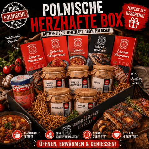 Polnische Herzhafte Box - Mielczarek Genussbox - Polskashop24