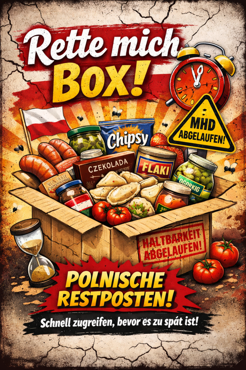 Polnische RETTE MICH BOX - Polskashop24
