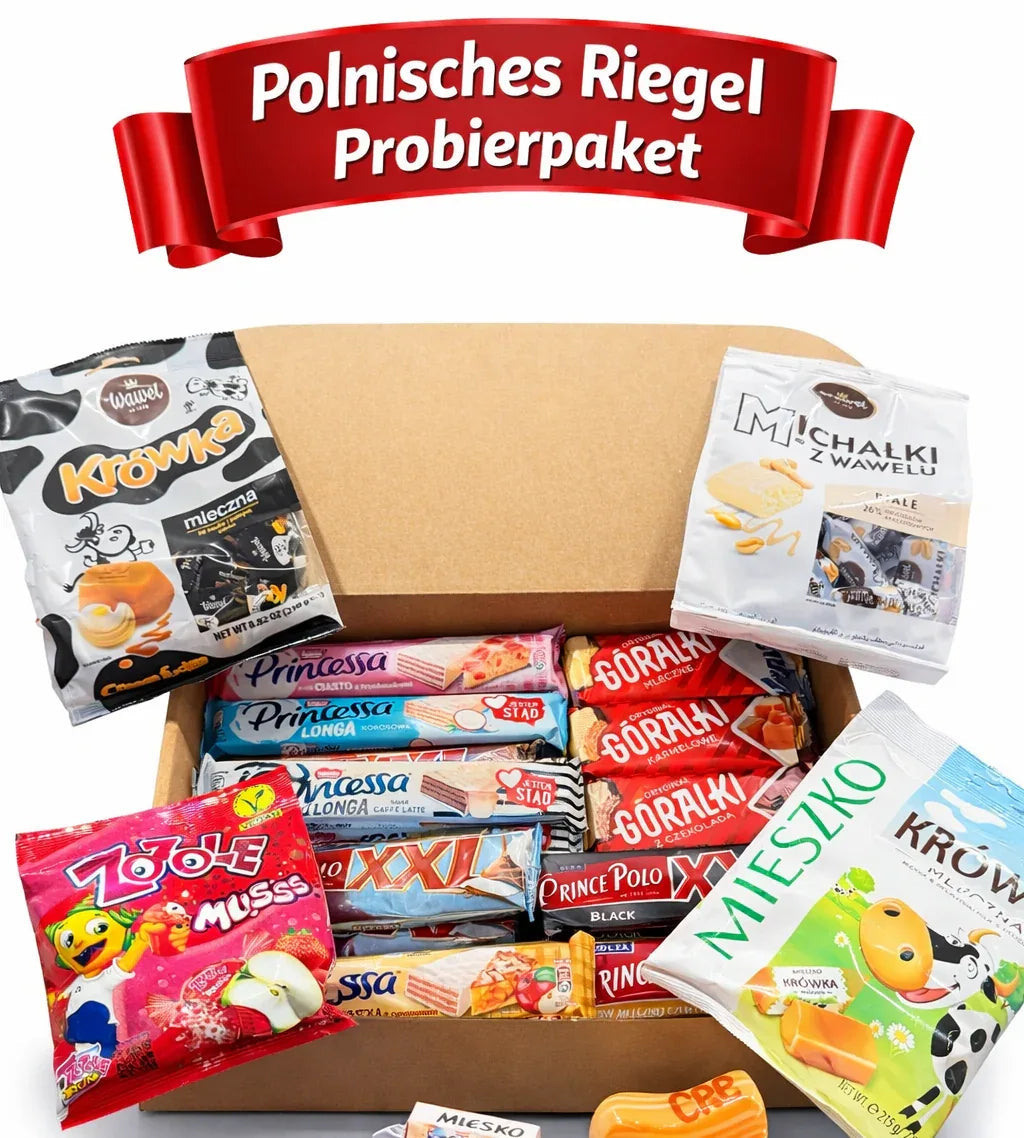 Polnische Süßigkeiten Mix Box - Polskashop24