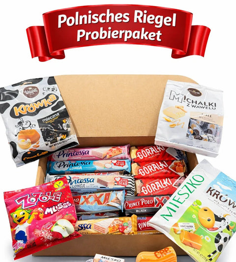 Polnische Süßigkeiten Mix Box - Polskashop24