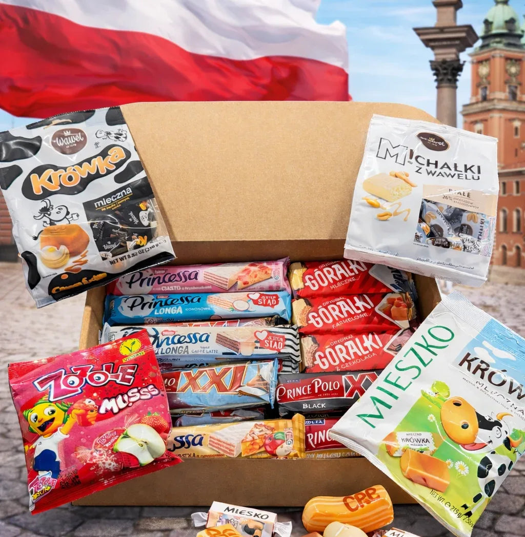 Polnische Süßigkeiten Mix Box - Polskashop24