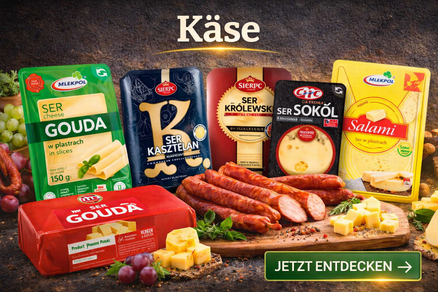 Polnischer Käse – traditionelle Käsespezialitäten aus Polen in der Kategorie Käse