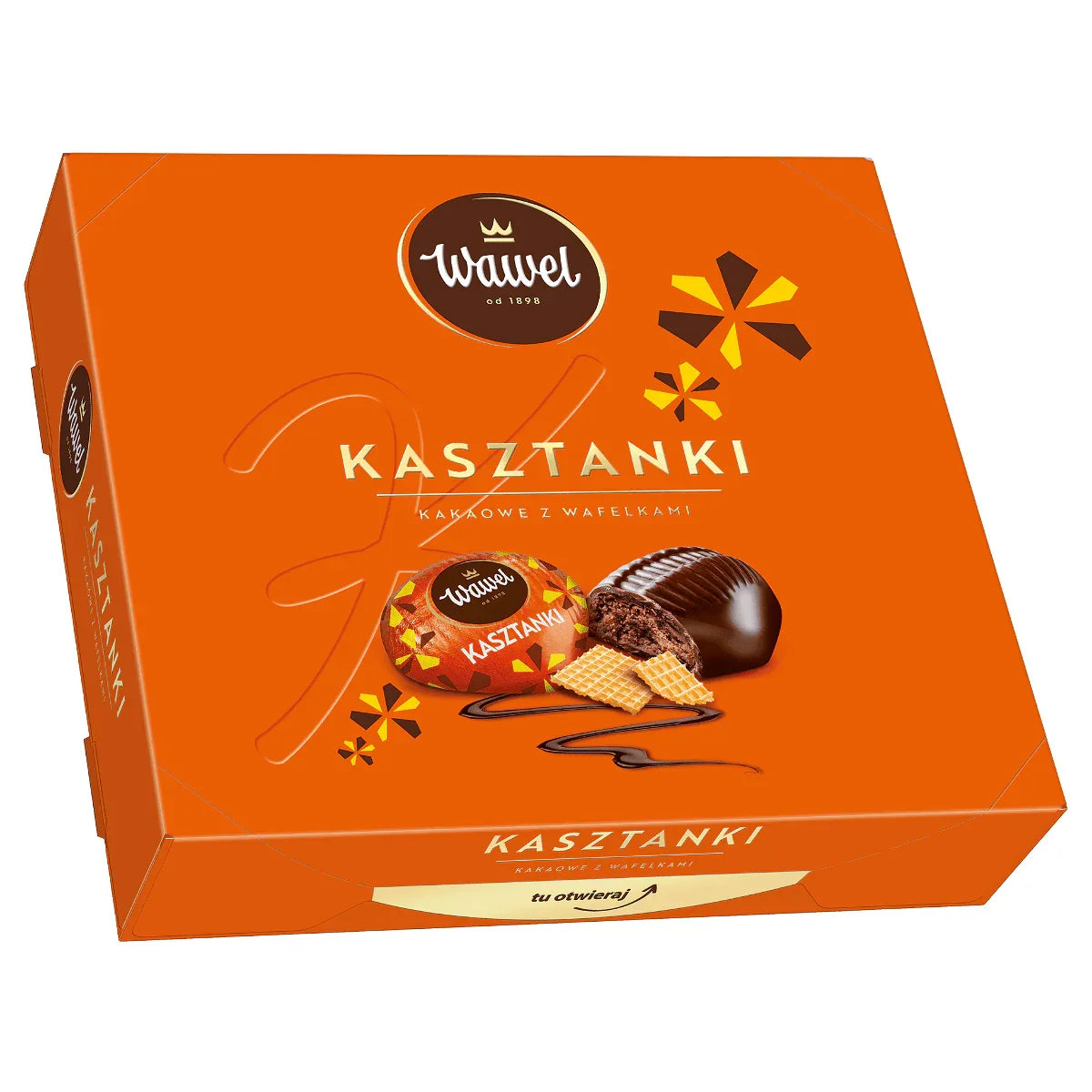 Pralinen Kasztanki Czekoladki Kasztanki 160g - Wawel - Polskashop24