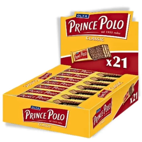 Prince Polo Classic Waffel 17,5g x 21 - Mondelez - Polskashop24