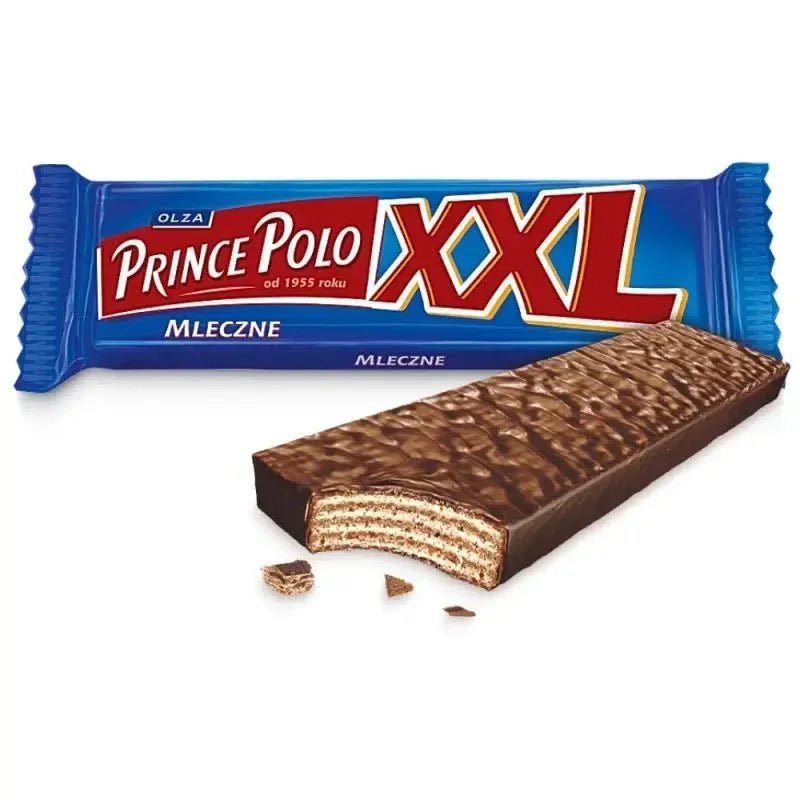 Prince Polo Mleczne XXL Milchschokolade Riegel 45 g - Polskashop24