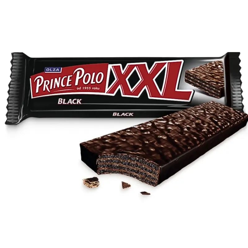 Prince Polo XXL Black 50g - Waffelriegel mit Zartbitterschokolade kaufen - Polskashop24.de - Online Supermarkt mit Lebensmittel aus Polen