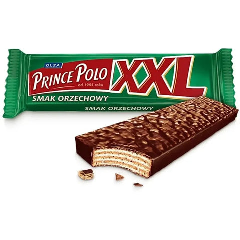 Prince Polo XXL Orzechowe - Haselnussgeschmack 45g - Polskashop24