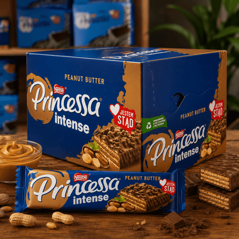 Princessa Intense Peanut Butter 31gx30 - Erdnussbutter - Polskashop24