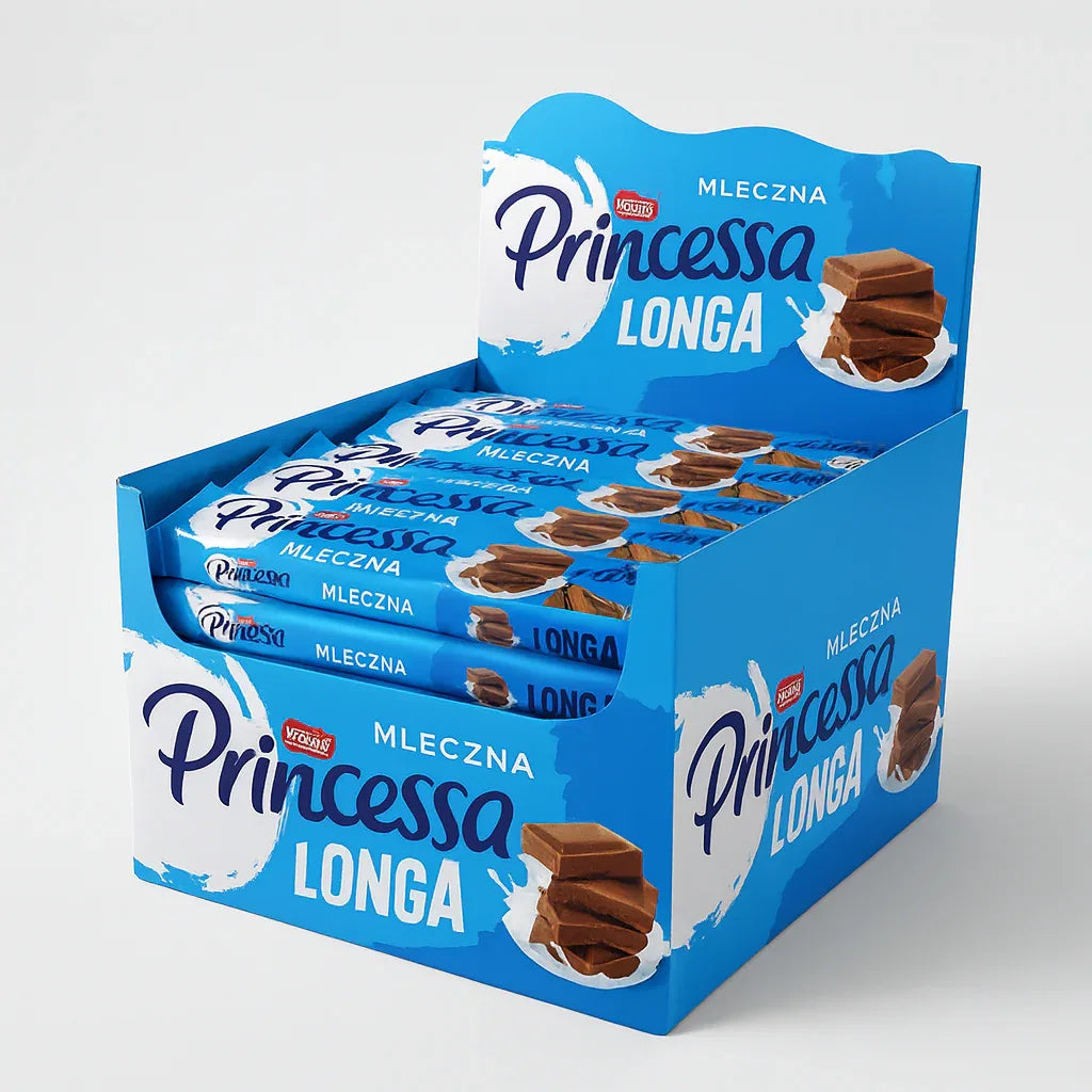 Princessa Longa Milch - Waffelriegel 45g 28 kaufen Nestlé - Polskashop24