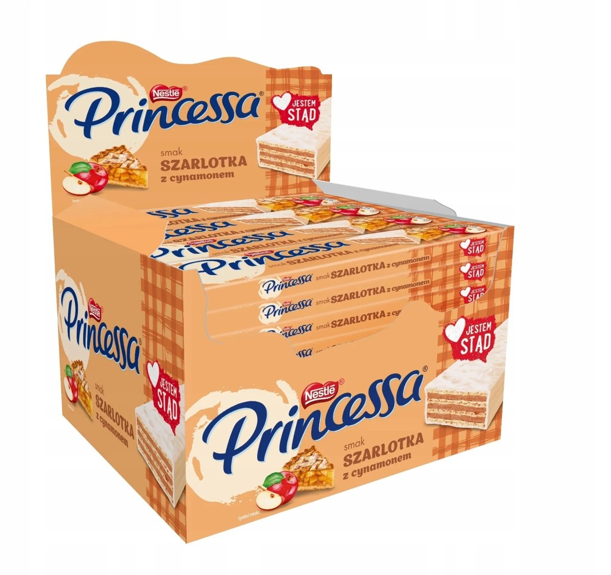 Princessa Longa Szarlotka Apfelstrudel 30x40g Karton - Nestlé - Polskashop24