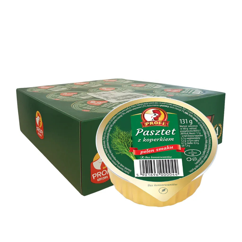 Profi Dillpastete Konserve 131g - 24er Karton (3,14 kg) - Polskashop24