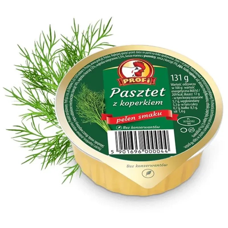 Profi - Geflügel Brotaufstrich mit Dill 131g - Polskashop24