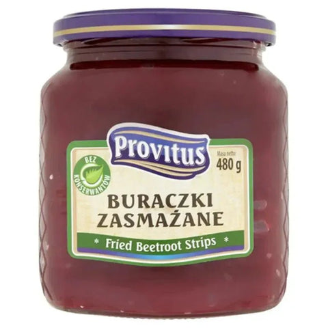 Provitus Rote Bete gebraten Buraczki Zasmażane 480g kaufen - Polskashop24