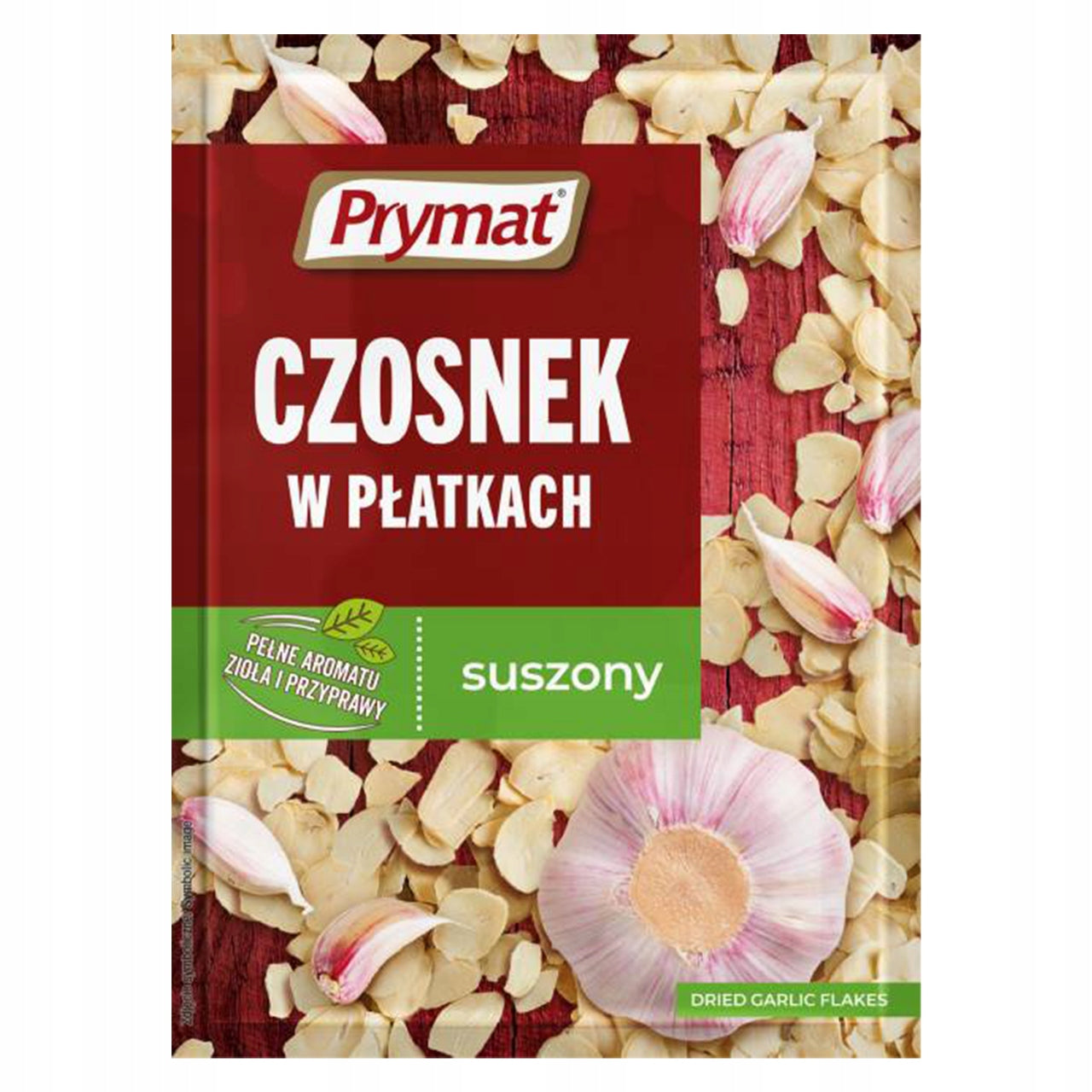 Knoblauch Flocken Czosnek w płatkach 15g - Prymat