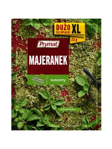Prymat Majeranek suszony XL 23g getrockneter Majoran polnisches Gewürz Kräuter
