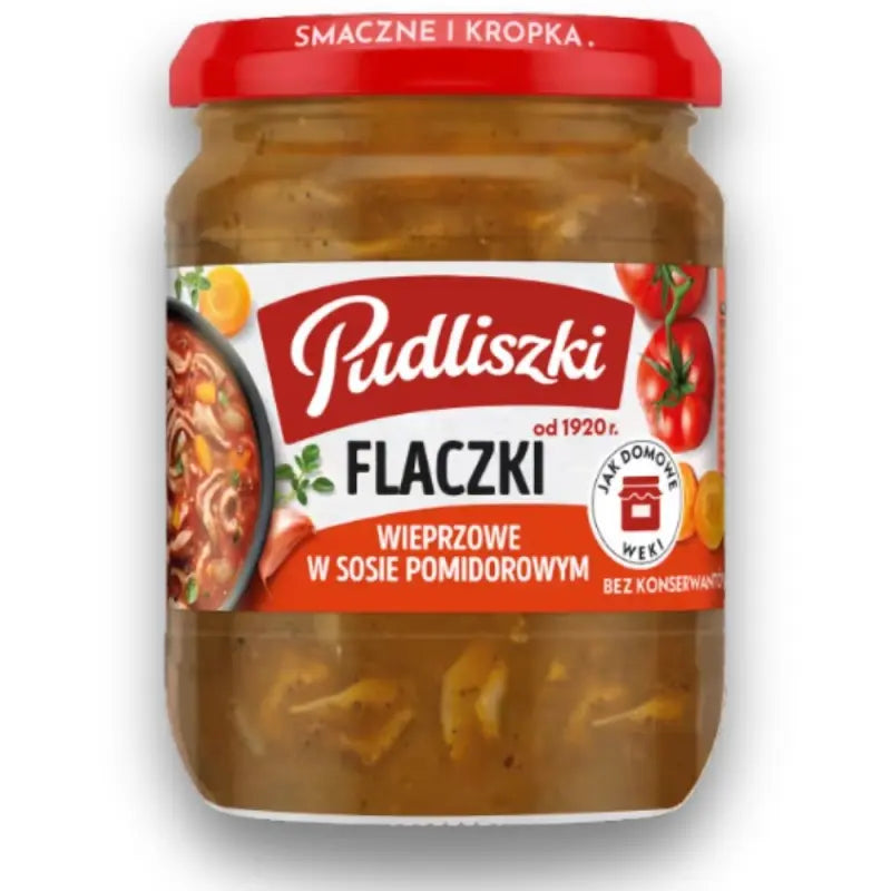 Flaki Wieprzowe w Sosie Pomidorowym 500g - Pudliszki Schweinekutteln kaufen