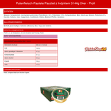 Putenfleisch - Pastete Pasztet z Indykiem 3144g 24er - Profi - Polskashop24