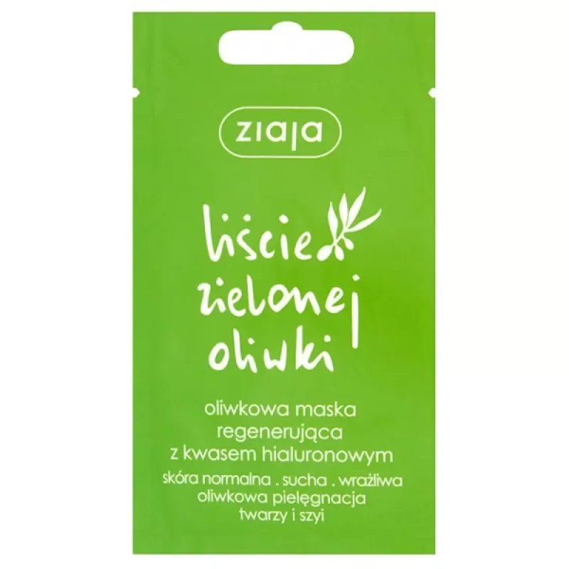 Regenerationsmaske mit Hyaluronsäure 7ml - Ziaja - Polskashop24