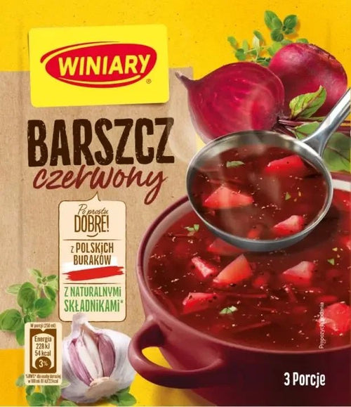 Rote Bete Suppe Barszcz Czerwony 49g - Winiary - Polskashop24