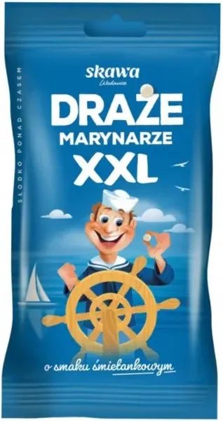 Sahne - Dragees Drażę Marynarz XXL 130g - Skawa - Polskashop24