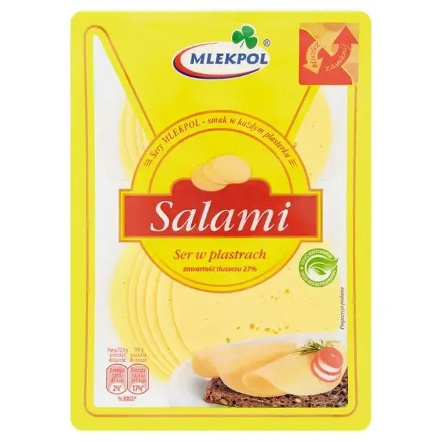Salami Käse Scheiben Ser Salami 150g - Mlekpol - Polskashop24