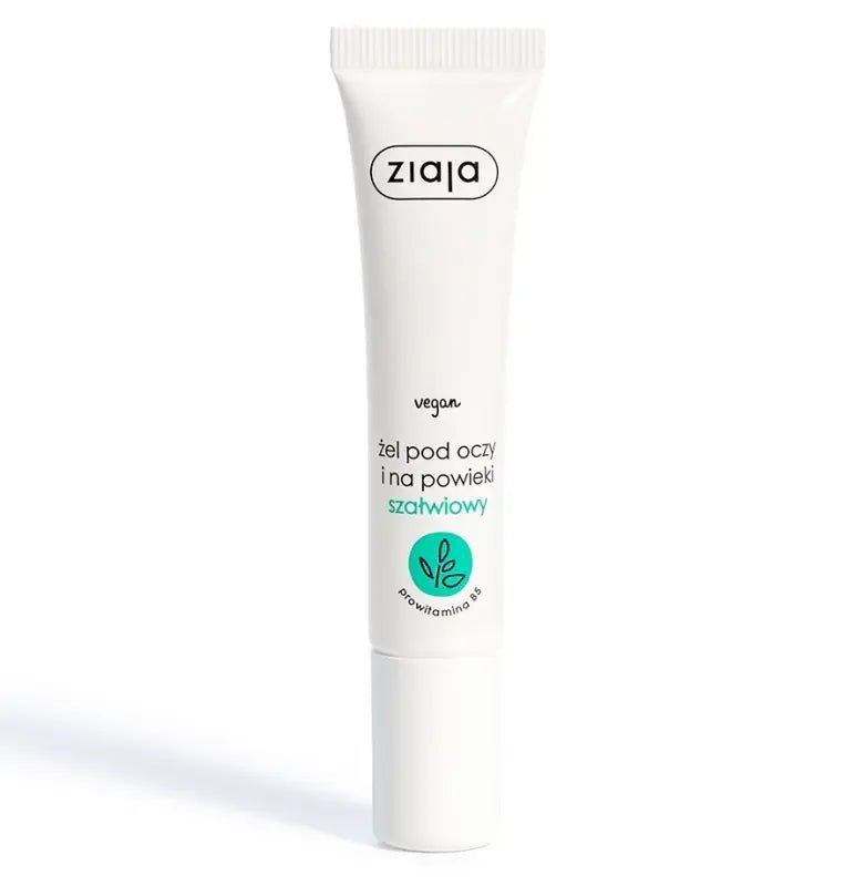 Salbei - Augengel - Żel pod oczy i na powieki szałwiowy 15ml - Ziaja - Polskashop24