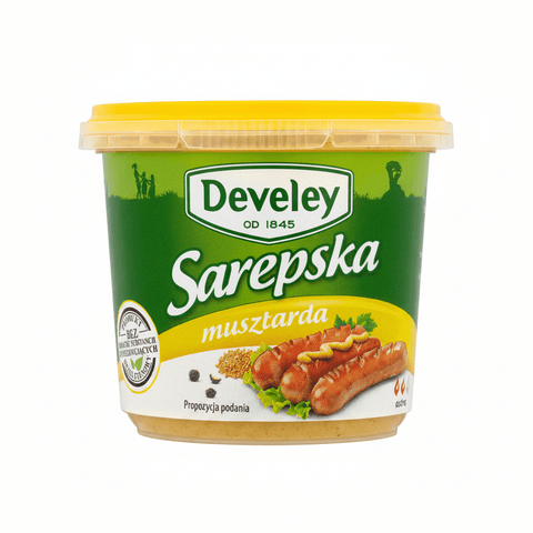 Sareptasenf Musztarda Sarepska 210g - Develey - Polskashop24