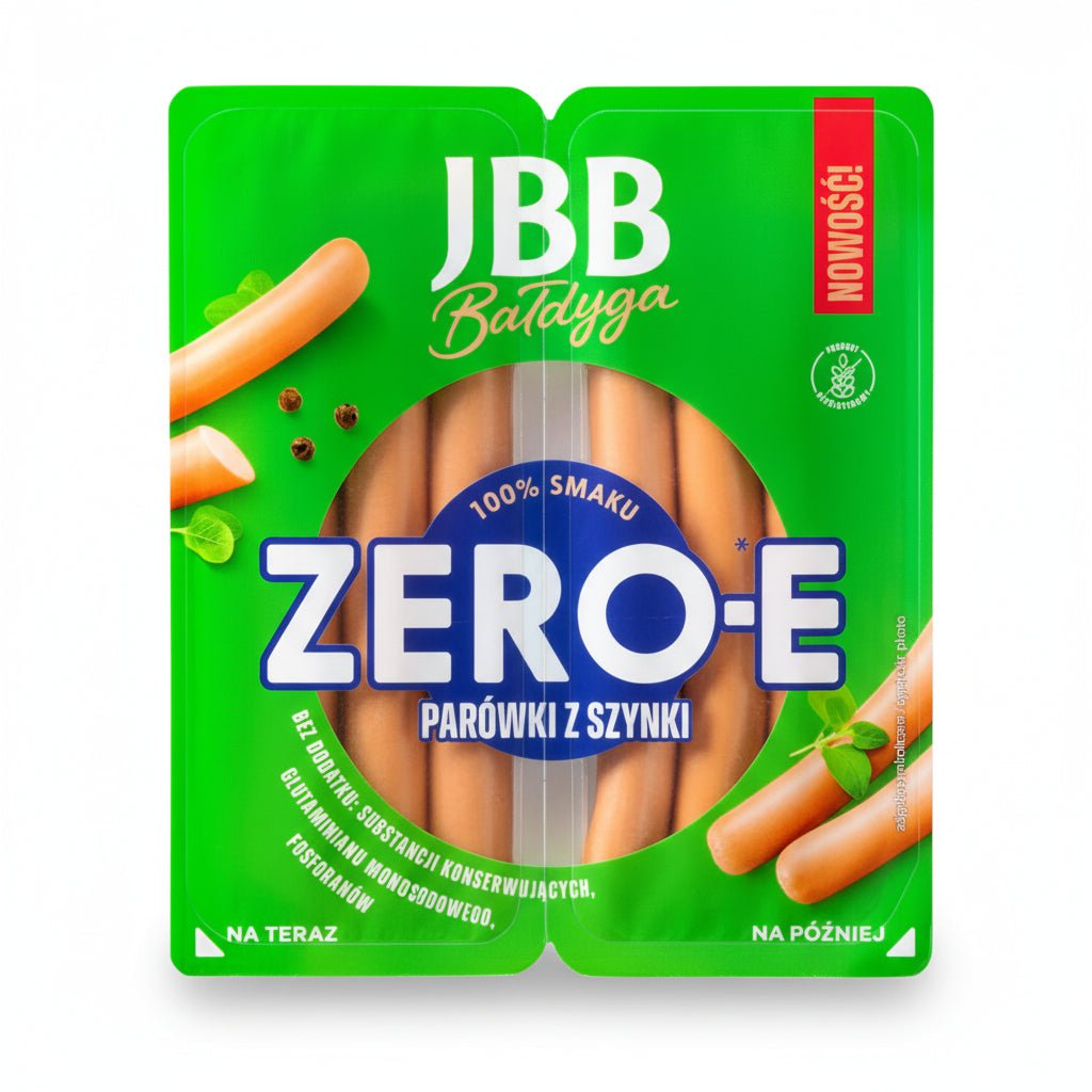 Schinken - Würstchen Parówki z Szynki Zero - E - JBB - Polskashop24