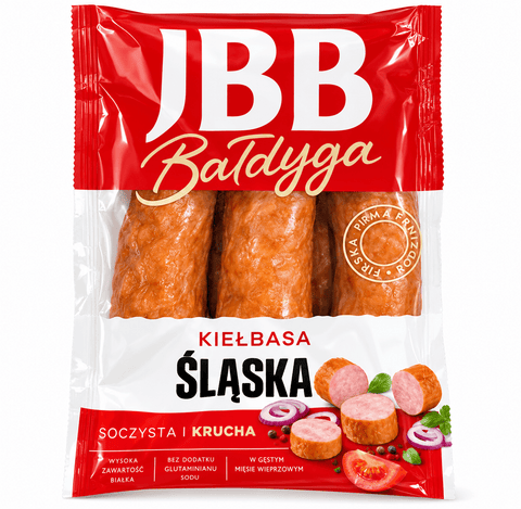 JBB Bałdyga Kiełbasa Śląska – schlesische polnische Wurst, Waageartikel
