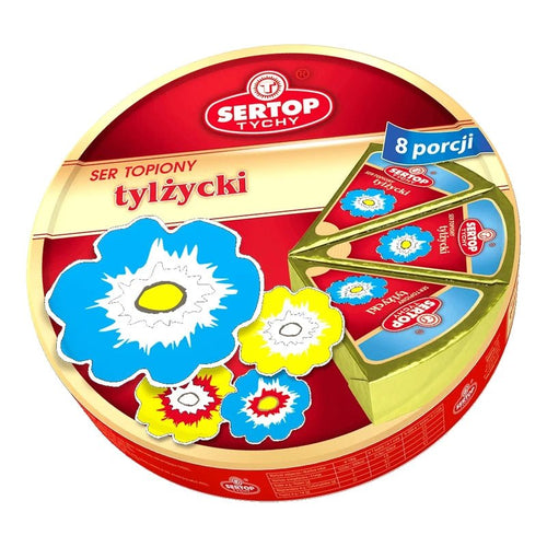 Schmelzkäse Scheiben Tyłżycki Krążki 140g - Sertop - Polskashop24
