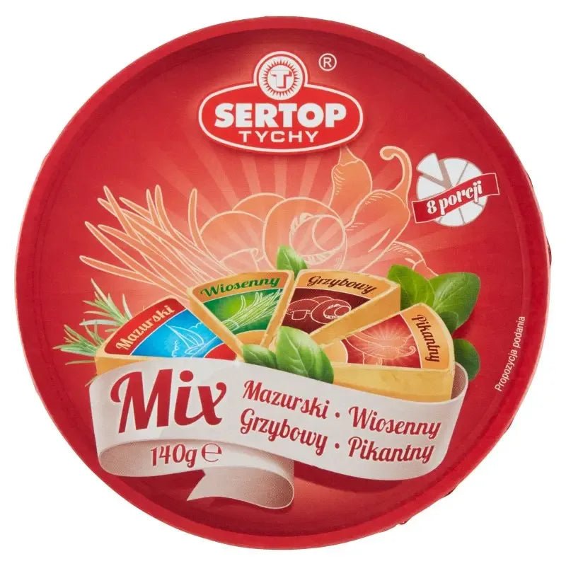 Schmelzkäse Ser Mazurski 140g - Sertop - Polskashop24