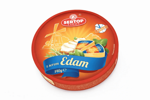 Schmelzkäse Sertop Edam 140g - Sertop - Polskashop24