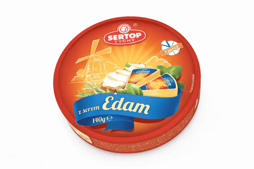 Schmelzkäse Sertop Edam 140g - Sertop - Polskashop24