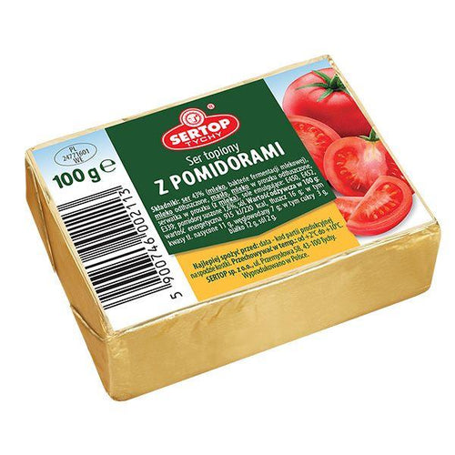 Schmelzkäse Tomaten Ser topiony z pomidorami 100g - Sertop Tychy - Polskashop24
