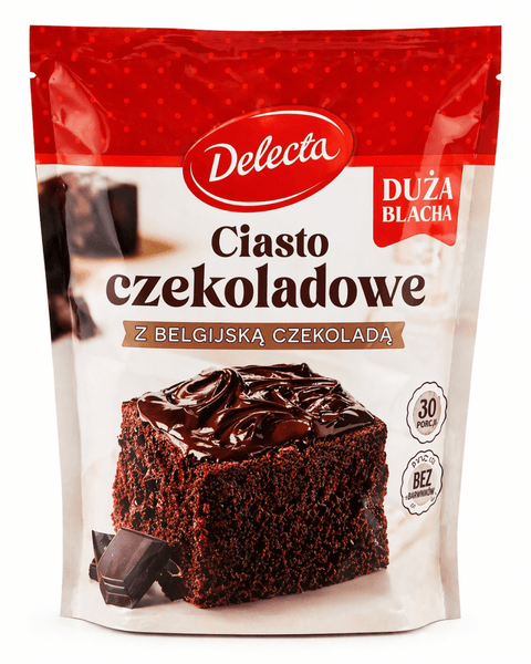 Schokoladenkuchen Ciasto Czekoladowe z Belgijską Czekoladą 670g - Delecta - Polskashop24