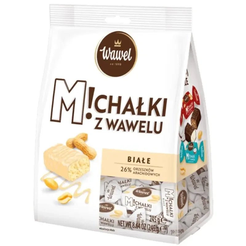 Schokoladenpralinen Michalki Biale 245g - Wawel - Polskashop24