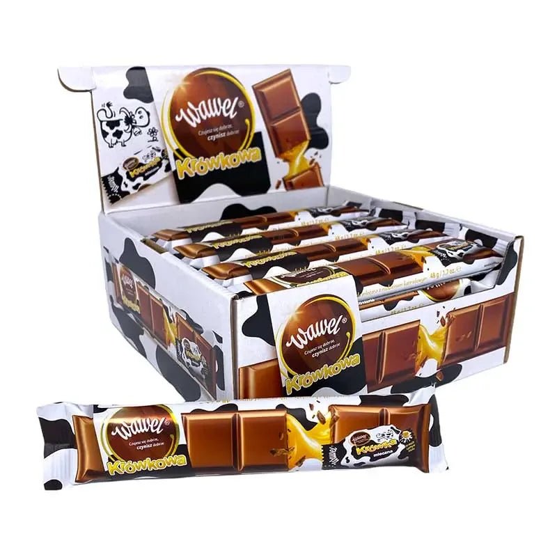 Schokoriegel Karamell Baton Krówkowy 30x48g - Wawel - Polskashop24