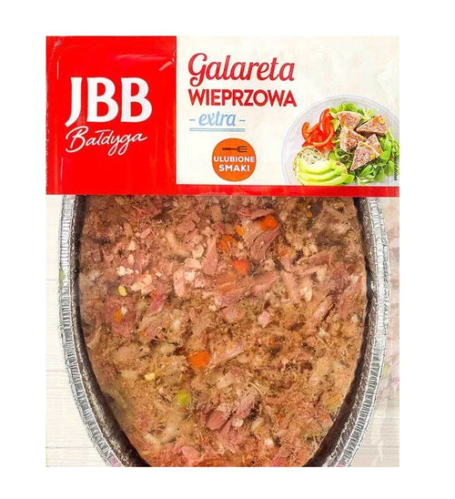 Schweinefleisch in Aspik Galareta Wieprzowa Extra 370g - JBB - Polskashop24