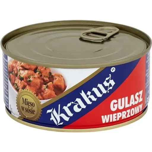Schweinegulasch - Gulasz Wieprzowy 300g - Krakus - Polskashop24