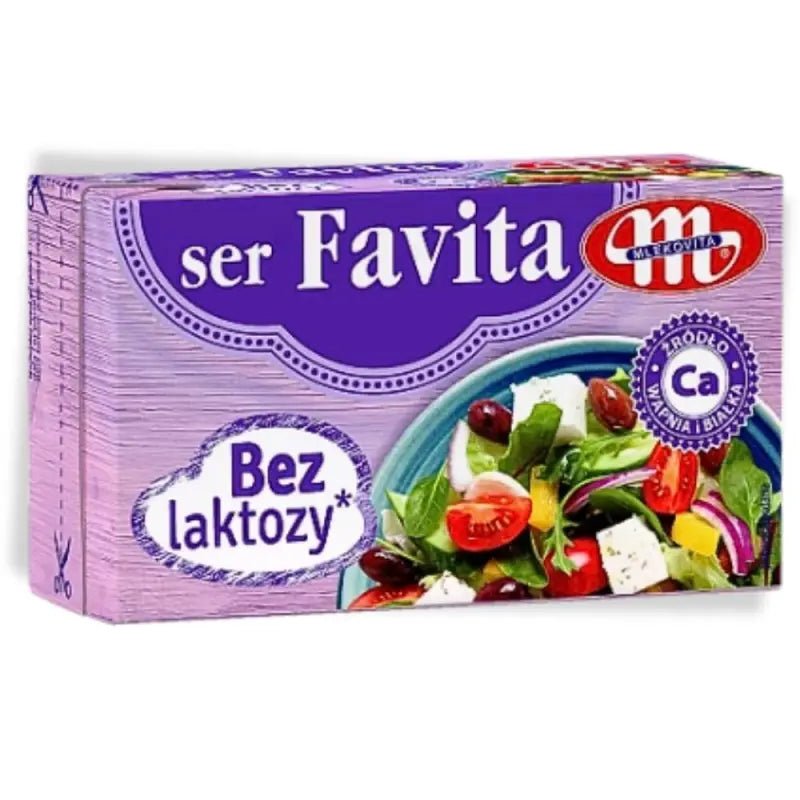 Ser Favita bez Laktozy 270g - Mlekovita Frischkäse ohne Laktose kaufen - Polskashop24.de - Online Supermarkt mit Lebensmittel aus Polen