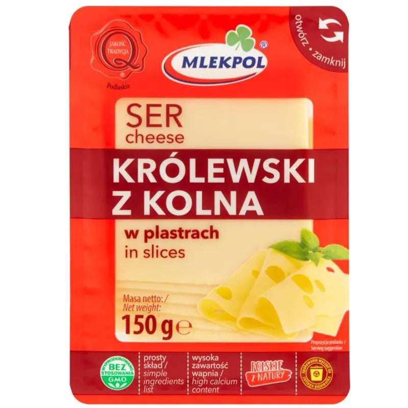 Ser Królewski z Kolna 150g - Mlekpol Königskäse Scheiben kaufen