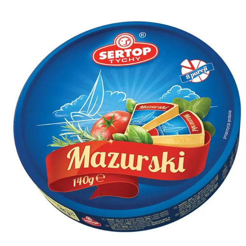 Ser Mazurski Swoj Schmelzkäse 140g - Sertop - Polskashop24